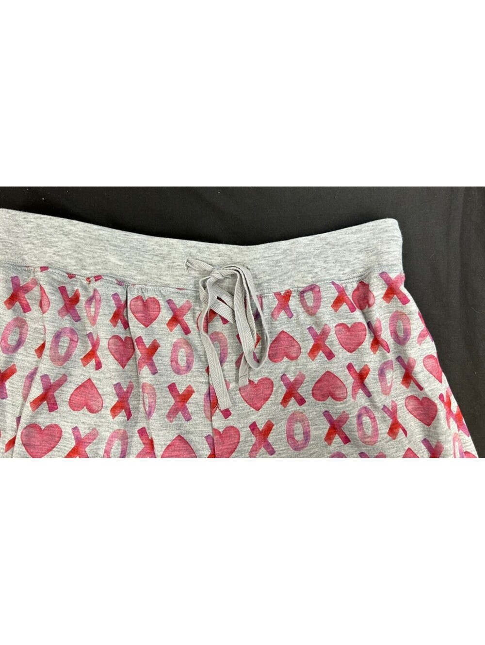 Mens Valentine Pajamas. Gray With XO Hearts . Brand Hope Wonder. Size 2X. NWT - Picture 3 of 9